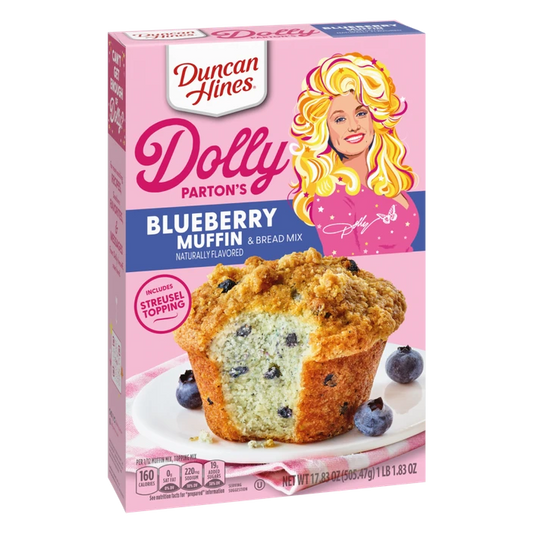 Duncan Hines® Dolly Parton’s Blueberry Muffin Mix
