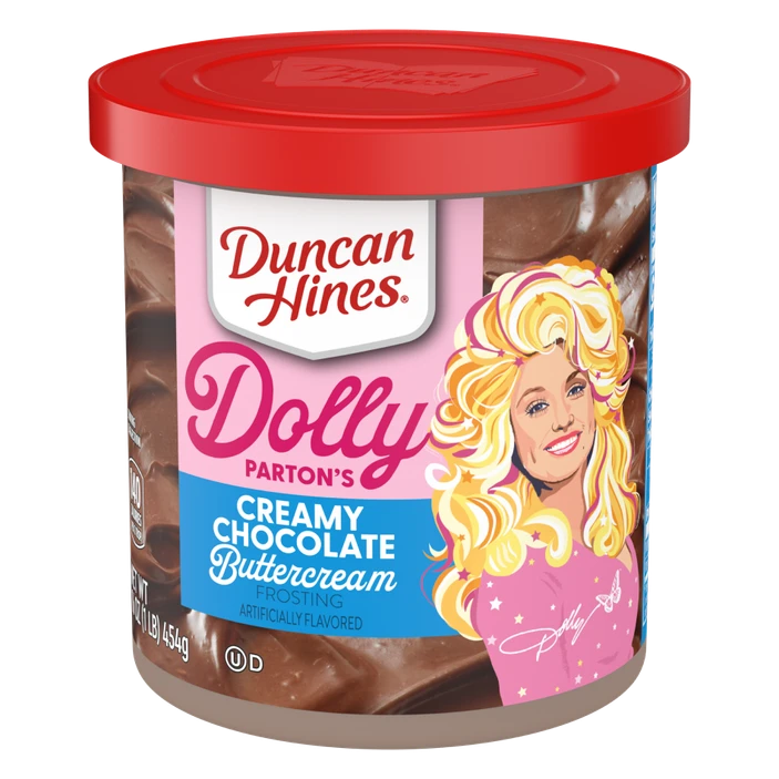 Duncan Hines® Dolly Parton’s Creamy Chocolate Frosting