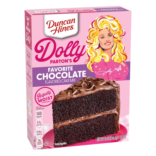 Duncan Hines® Dolly Parton’s Favorite Chocolate Cake Mix